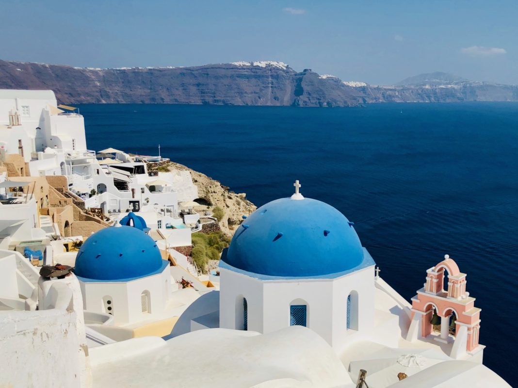 How to Photograph the Santorini Blue Domes - NiceRightNow