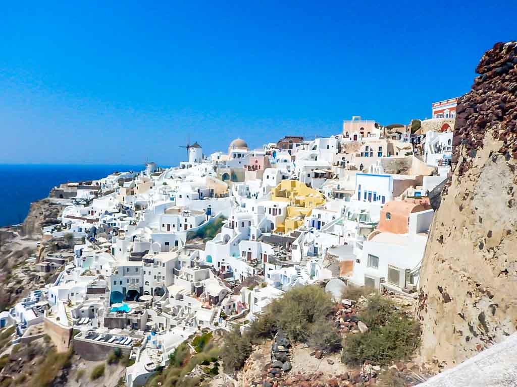 How To Catch A Bus From Fira To Oia Santorini - Nicerightnow